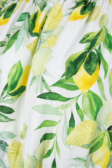 ELIZA OFF SHOULDER CO ORD SUMMER LEMONS 3