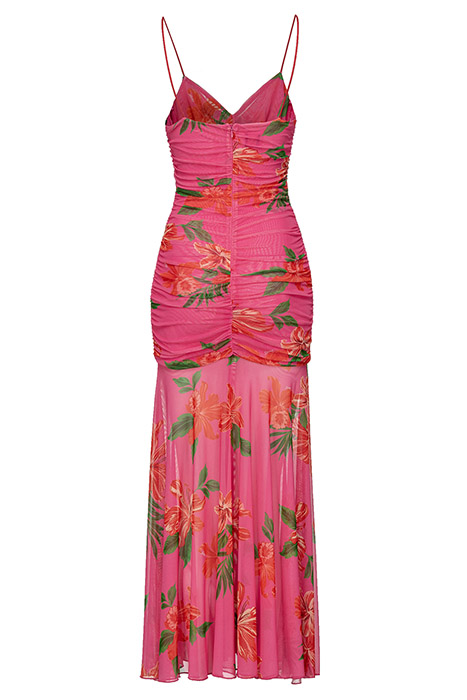 ABBRONZATO DRESS MULTI FUCHSIA/RED 2