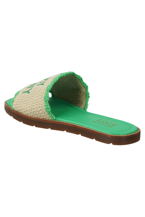 TILDA SANDAL GREEN/ECRU 8