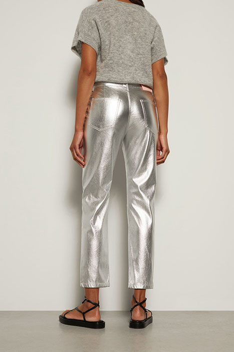 HALO STRAIGHT PANTS SILVER 2
