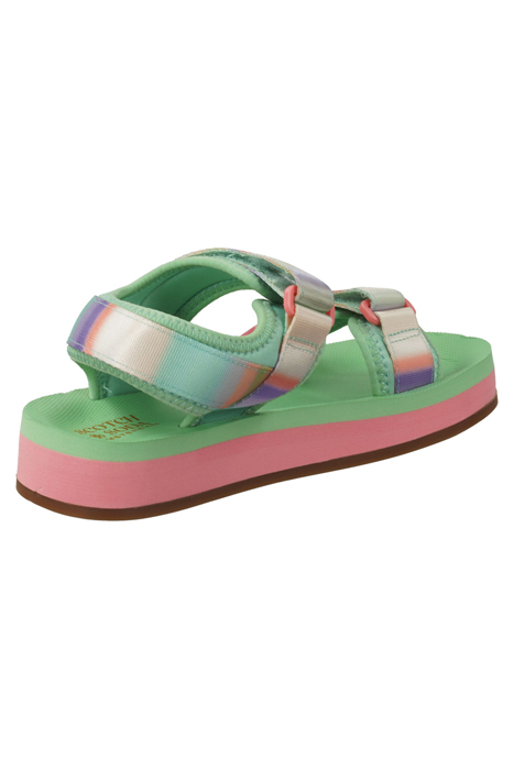 LYDIA SPORT SANDAL MINT RAINBOW PRINT 9