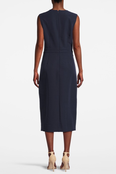 CASSIA-STRUCTURED DRESS NAVY 2