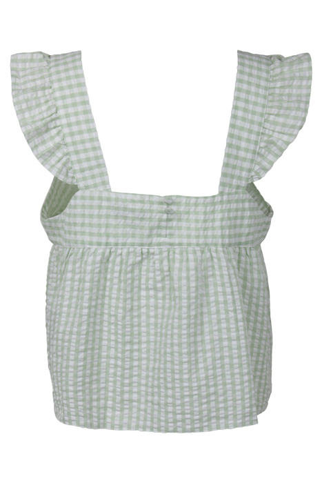 PENELOPE GINGHAM BABYDOLL TOP GINGHAM 3