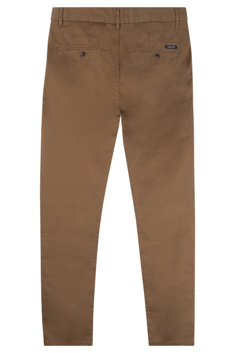 ESSENTIALS - MOTT CLASSIC SLIM FIT CHINO WALNUT 2