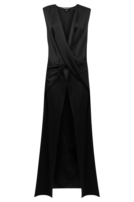 JUDY-DRAPE MAXI DRESS BLACK 3