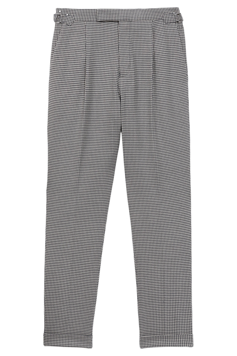 ARCADE-PUPPYTOOTH TAILORED PANTS NAVY 4