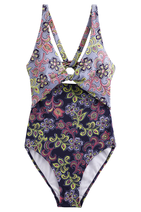 TWIST DETAIL SWIMSUIT FRENCH NAVY, BOTANIC TAVERN 3