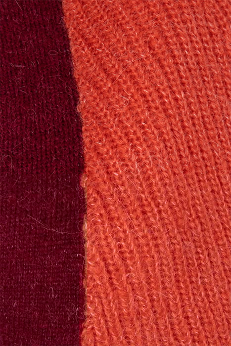 DEHLIA KNITTED CARDI MID ORANGE 3