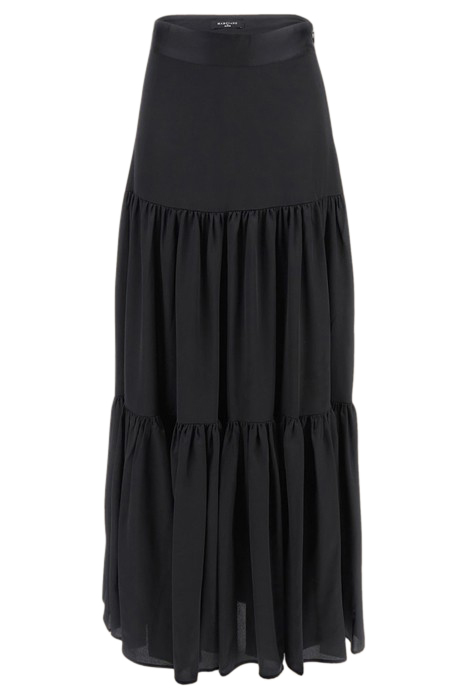 SUSANNE SKIRT SOLID JET BLACK 4