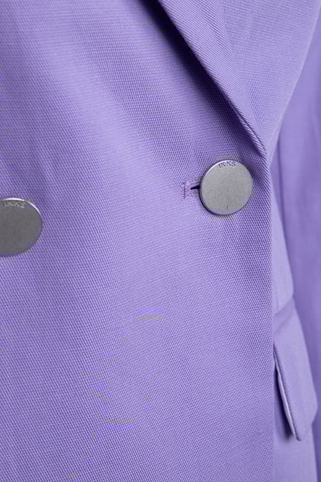 LILAC DOUBLE-BREASTED JACKET 10