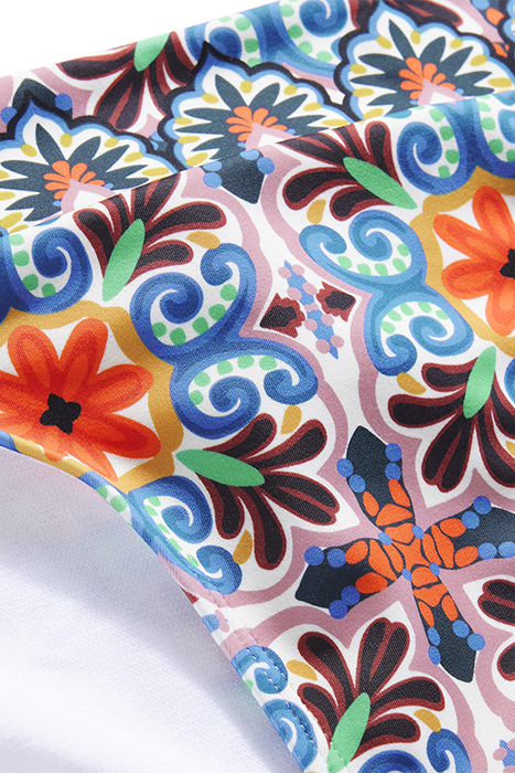 ITHACA PANEL BIKINI BOTTOMS MULTI, TAPESTRY TILE 5