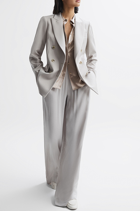 AUBREY-SHORTS BUTTON-DOWN SHIRT CHAMPAGNE 4