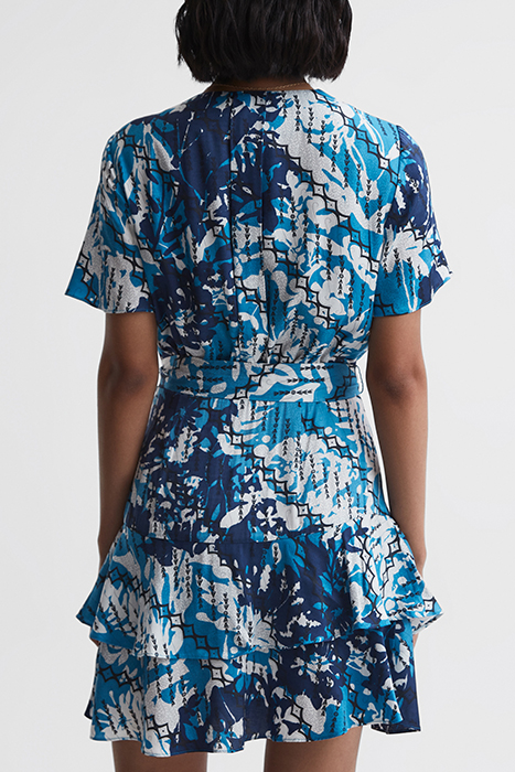 POSEY-DITSY DRESS BLUE 2