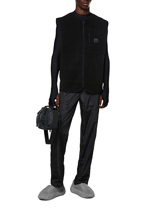 UNISEX FLEECE VEST BLACK 9