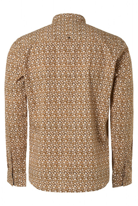 SHIRT STRETCH ALLOVER PRINTED OLIVE 2