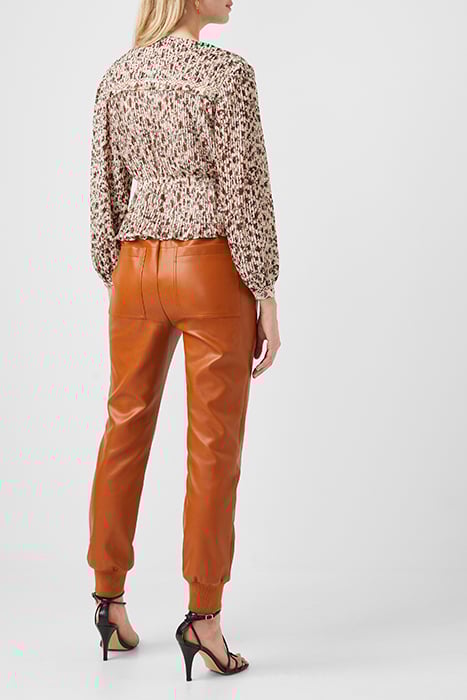 ALISON RECYCLD GGT PLEATD TOP CLASSIC CREAM MULTI 3