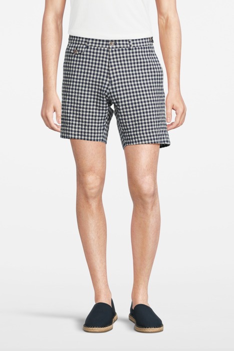 TROUSERS-CHECK WHITE 1