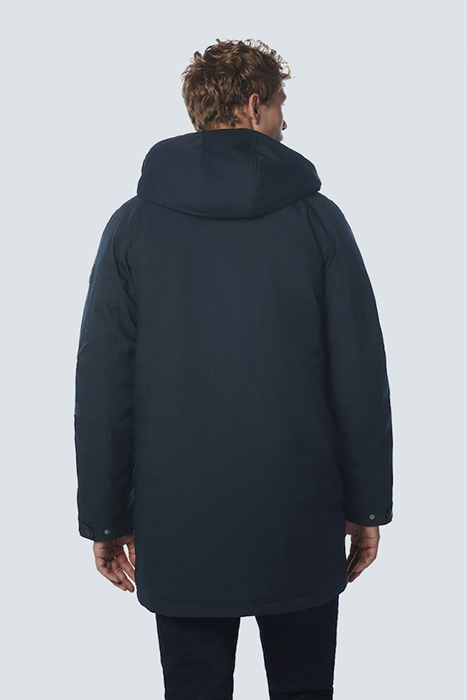 JACKET LONG FIT HOODED DARK NIGHT 2