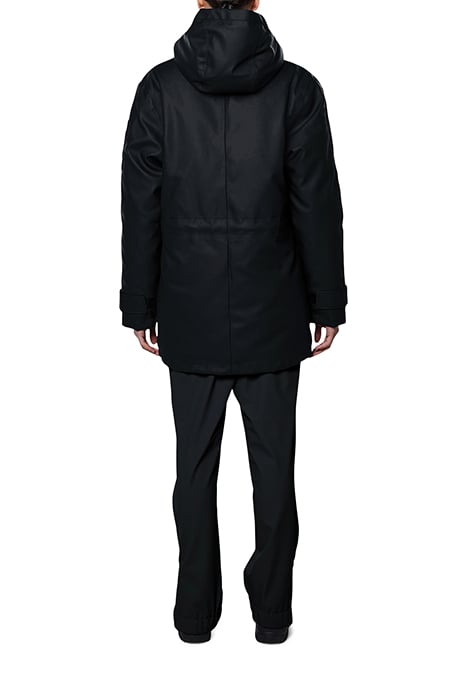 UNISEX GLACIAL PARKA BLACK 2