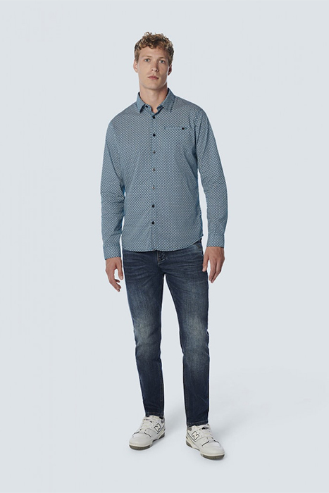 SHIRT STRETCH ALLOVER PRINTED OCEAN 3