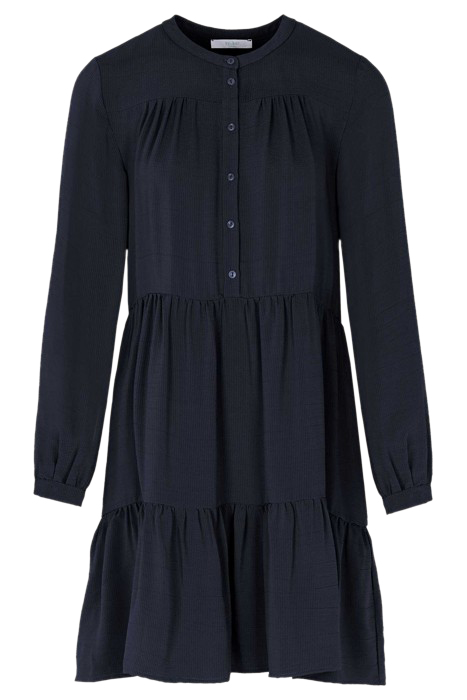 NONO SATIN STRIPE DRESS GRAPHITE 3