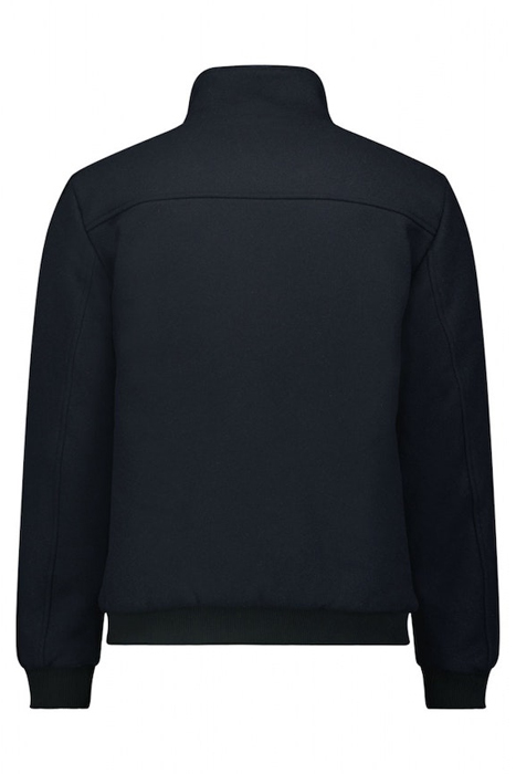 JACKET SHORT FIT WITH WOOL 2 COLOURED TWILL NIGHT 5