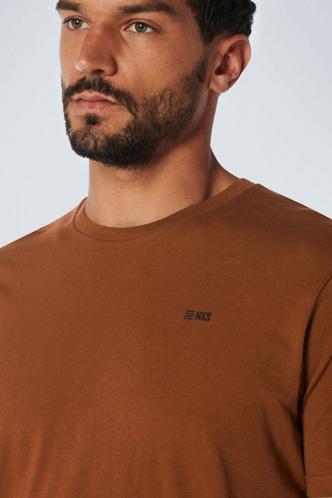 T-SHIRT CREWNECK SOLID BASIC CARAMEL 6