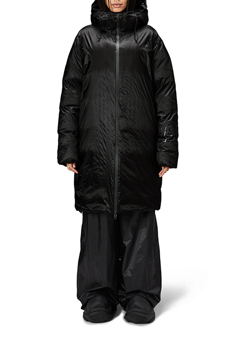 UNISEX KEVO LONG PUFFER JACKET BLACK 3