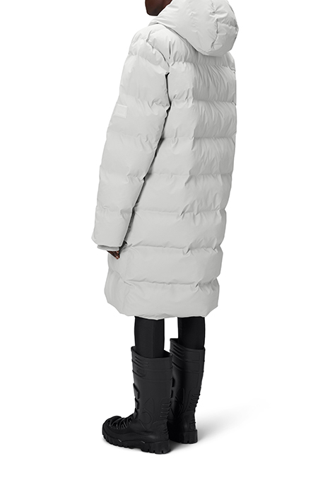UNISEX ALTA LONGER PUFFER JACKET ASH 4