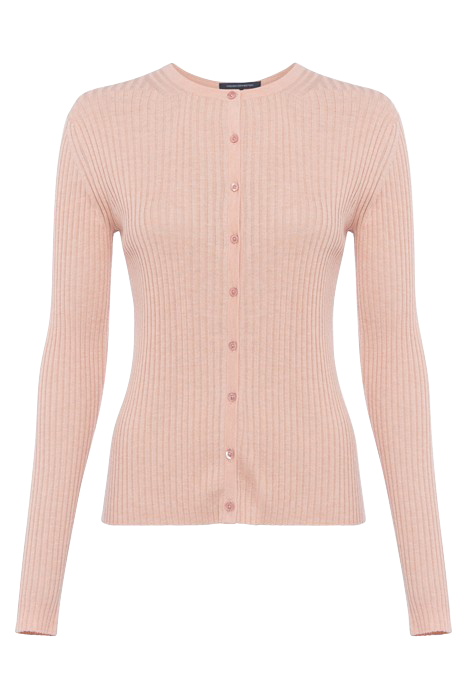 JUDIE RECYCLED L/S CARDIGAN CLAY NUDE 4