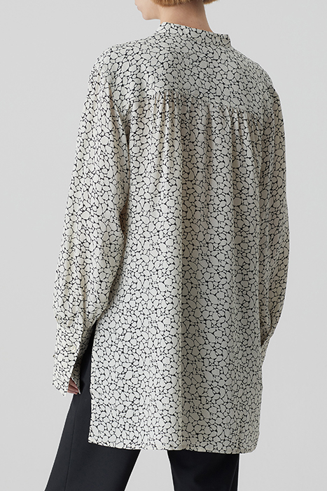 GATHERED BLOUSE SHIRTS & BLOUSES IVORY 2