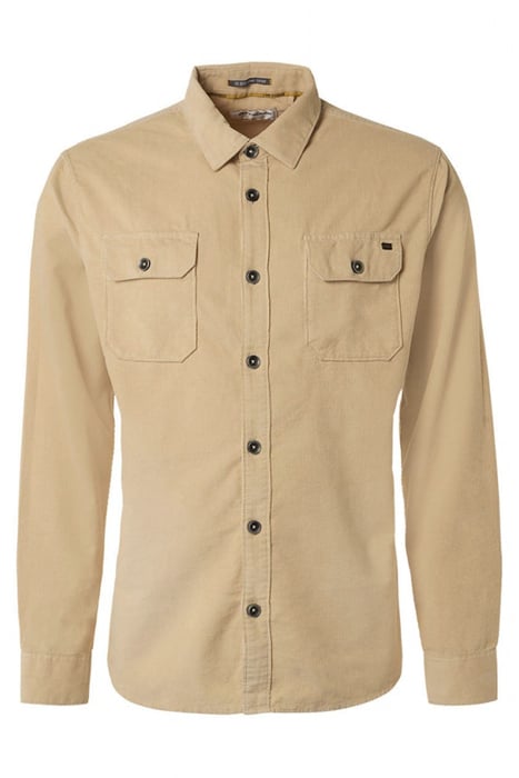 SHIRT CORDUROY SOLID STONE 4