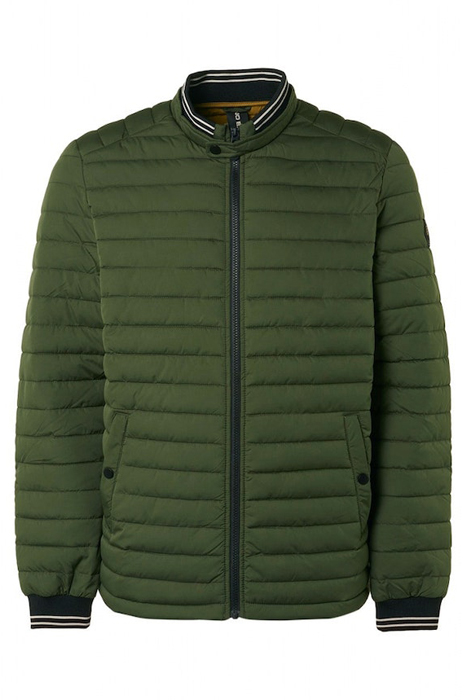 JACKET SHORT FIT PADDED DARK GREEN 4