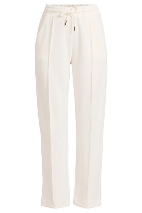 SUITED INTERLOCK PANTS PEARL WHITE 3