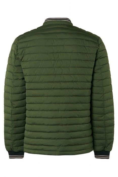 JACKET SHORT FIT PADDED DARK GREEN 5