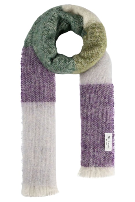 SHAWL - STRIPES FRENCH VIOLET 1