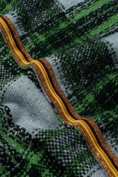 SHAWL - CHECKS ICE BLUE 4