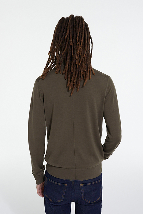 TURTLE NECK PUL WITH COLLAR DETAIL ALGUE 2