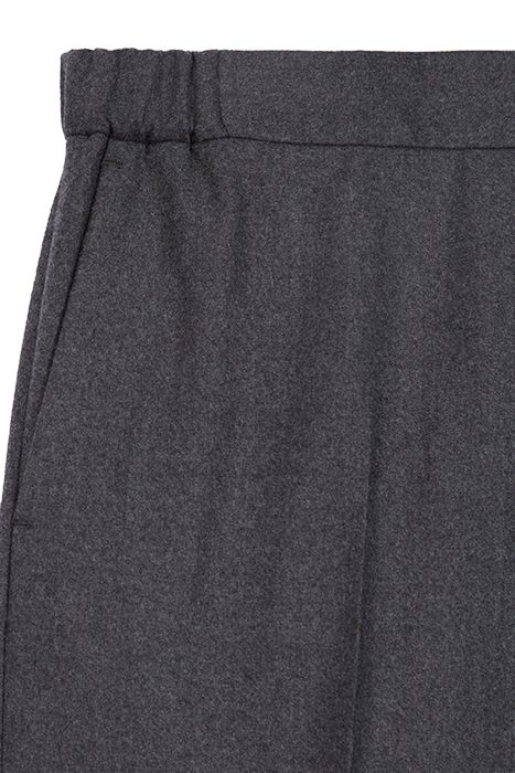 SUIT TROUSERS WITH ELASTIC WAIST DETAIL GREY 6