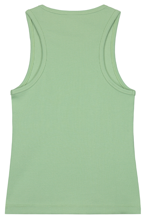 RIB SINGLET MISTY GREEN 2
