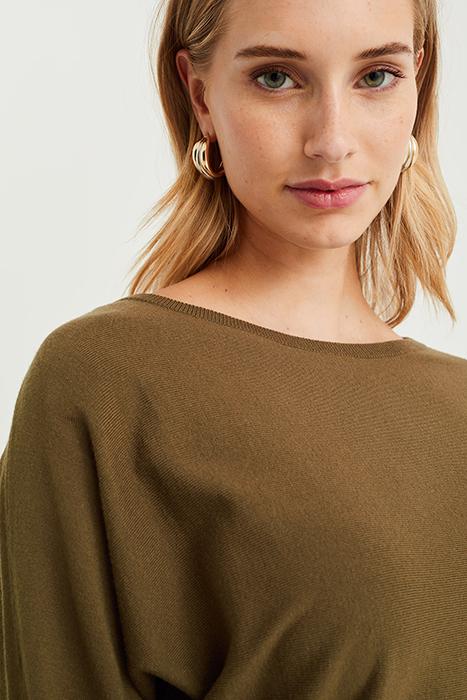 DRESS MID LENGTH DARK GREEN 4