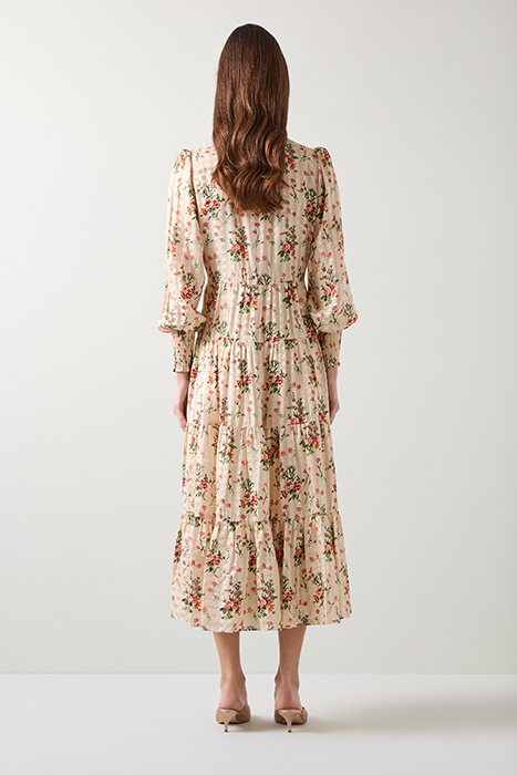 DR FLORA WILDFLOWER DRESS CREAM 2