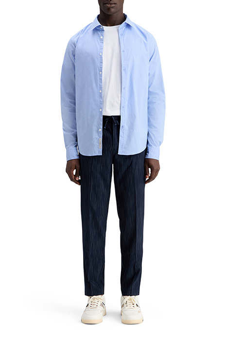 ESSENTIAL POPLIN SHIRT OCEAN MIST 3