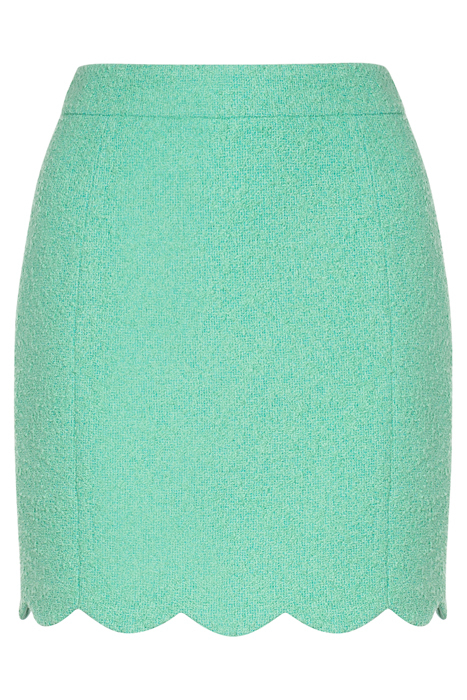 TWEED MINI SKIRT BLUE 3