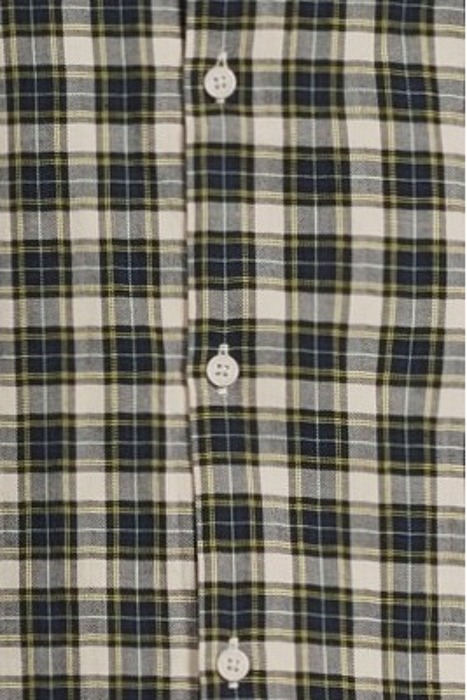 NAVY CHECKED SLIM SHIRT NAVY 5