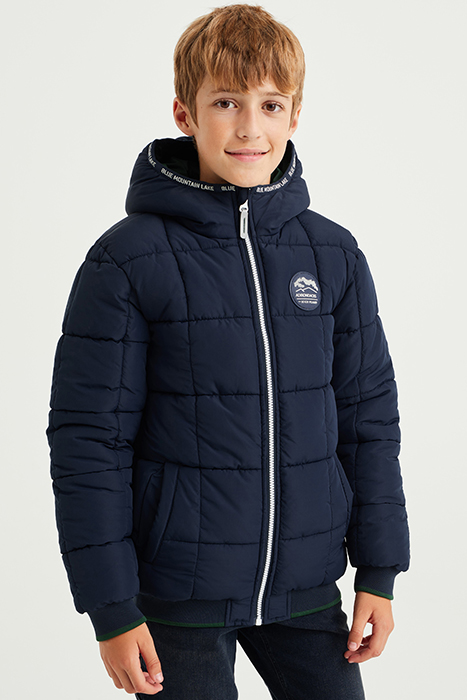 JACKET REVERSIBLE BOMBER DARK GREEN 5