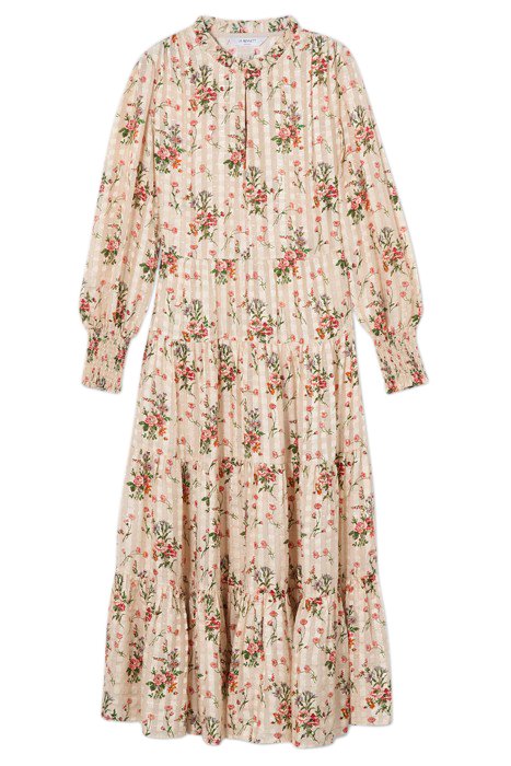 DR FLORA WILDFLOWER DRESS CREAM 3