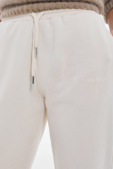 JOGGING WITH SIDE BAND ECRU 5