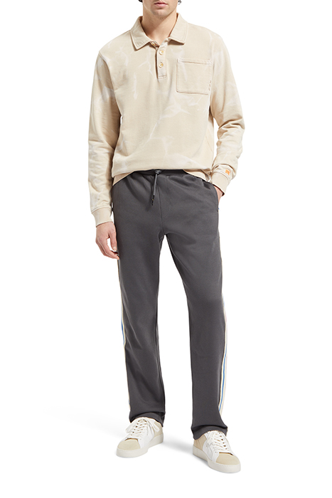 TAPED TRACK SWEATPANTS GREY SKIES 3