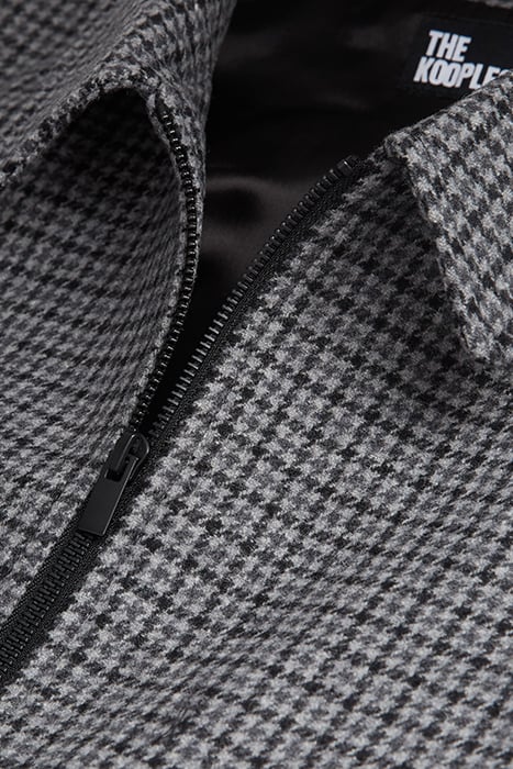 ZIPE JACKET WITH BACK POCKETS GREY BLACK 7